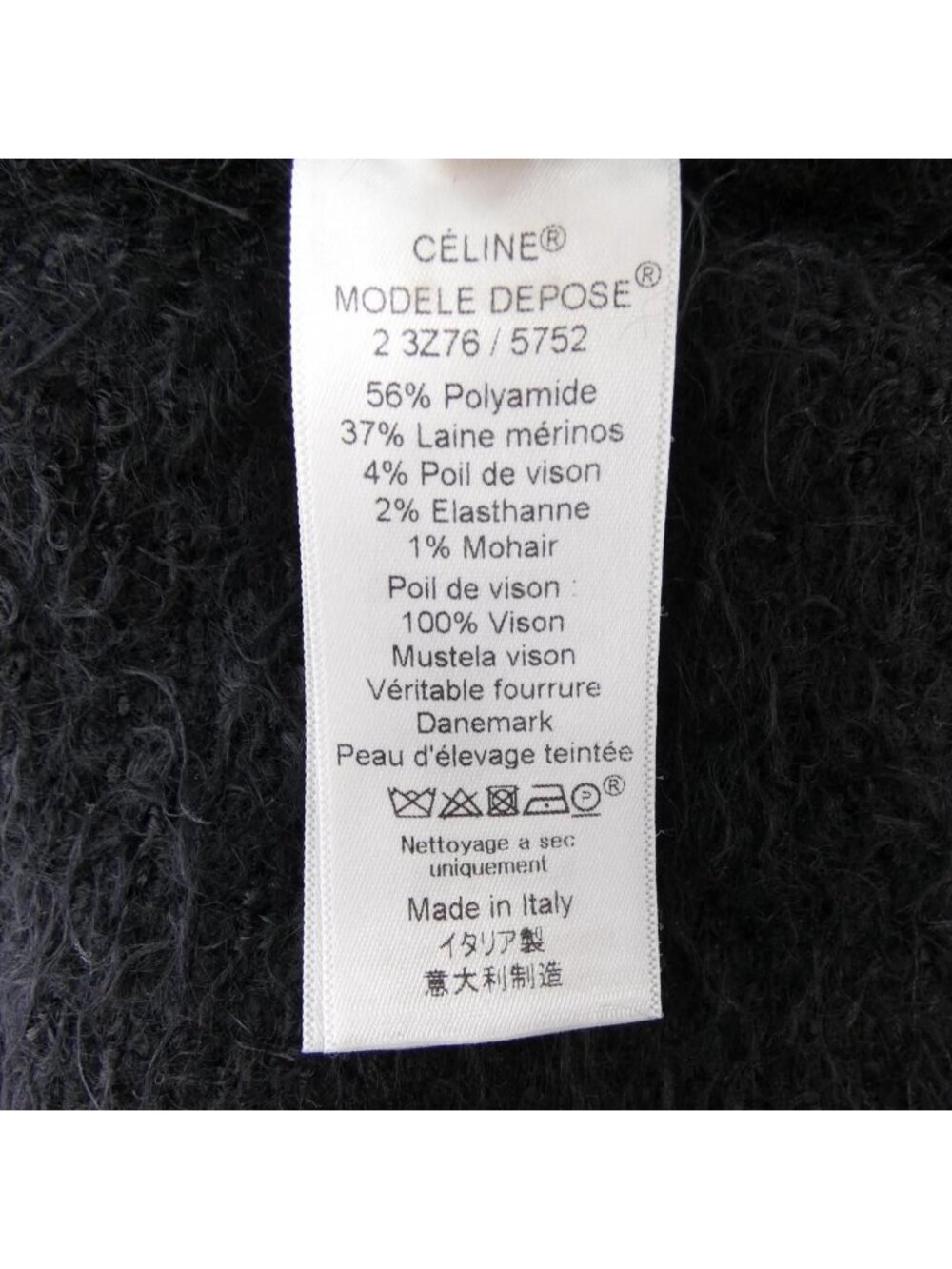 Celine 2 Knit Black XS - Picture 3 of 6